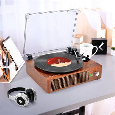 How to Remedy a Record Player Not Spinning. . Seasonlife record player